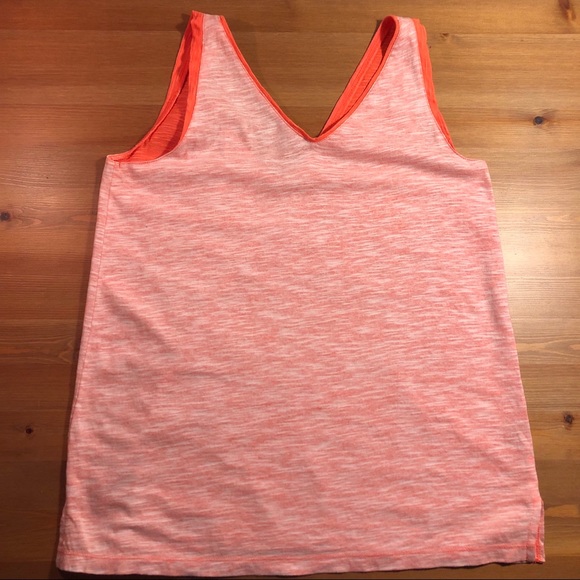 Comptoir des Cotonniers Orange Flecked Tank Top - Picture 5 of 6